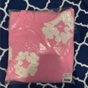 Denim Tears Pink Floral Sweatshirt